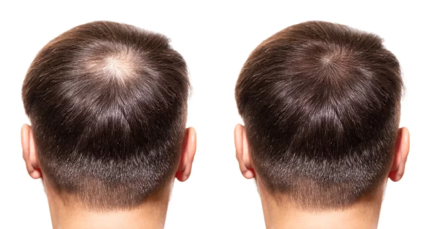 Men Hair Fixing with A.K. Hair Wigs Centre in Kolkata.