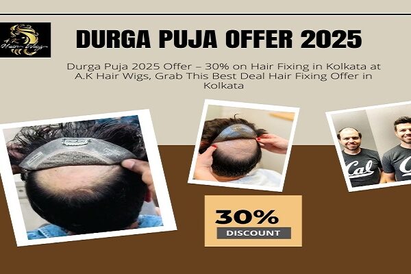 Hair Fixing Offer in Kolkata - Durga Puja 2025