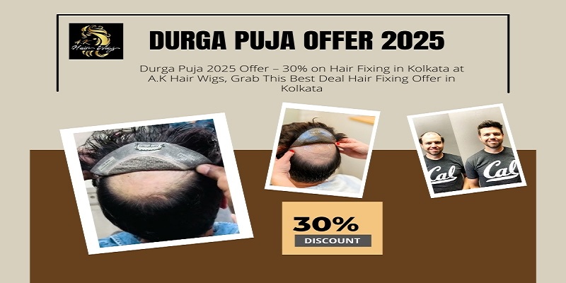 Hair Fixing Offer in Kolkata - Durga Puja 2025