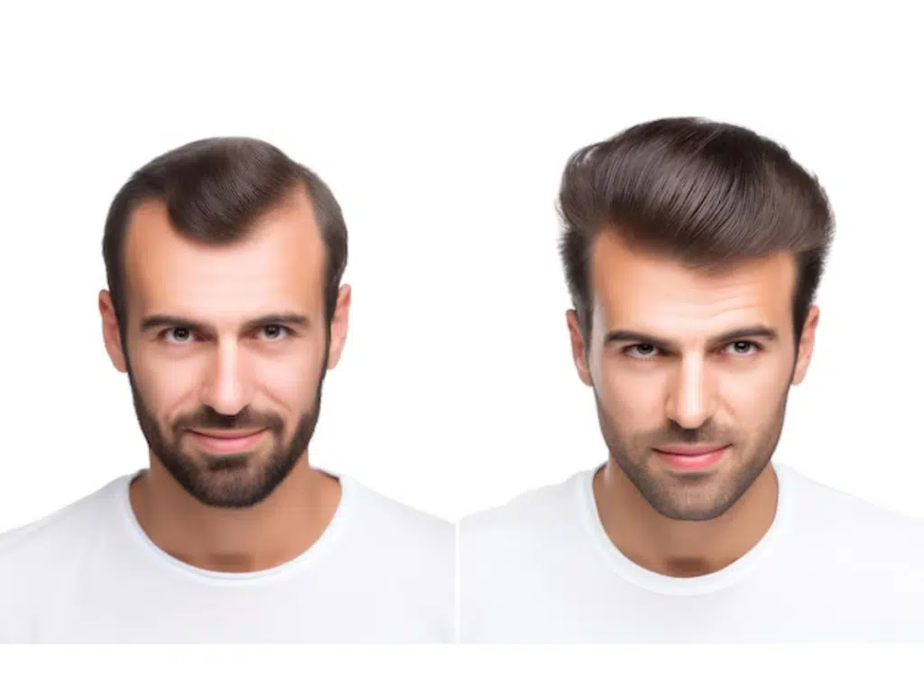 Before & After - A.K Hair Wigs